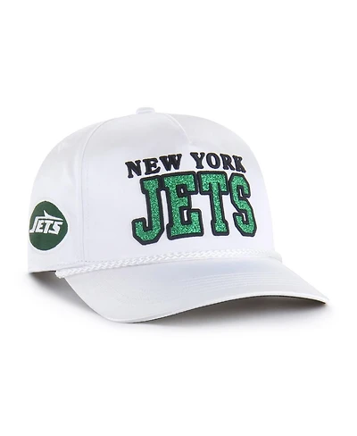 '47 Brand Women's White New York Jets Outspoken Hitch Adjustable Hat