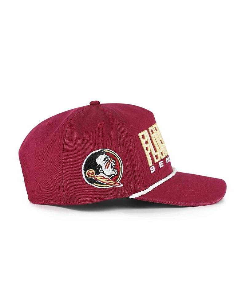 '47 Brand Big Boys and Girls Garnet Florida State Seminoles Byline Hitch Adjustable Hat