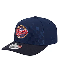 New Era Men's and Women's Navy Indiana Fever 9SEVENTY Checkerboard Print Adjustable Hat