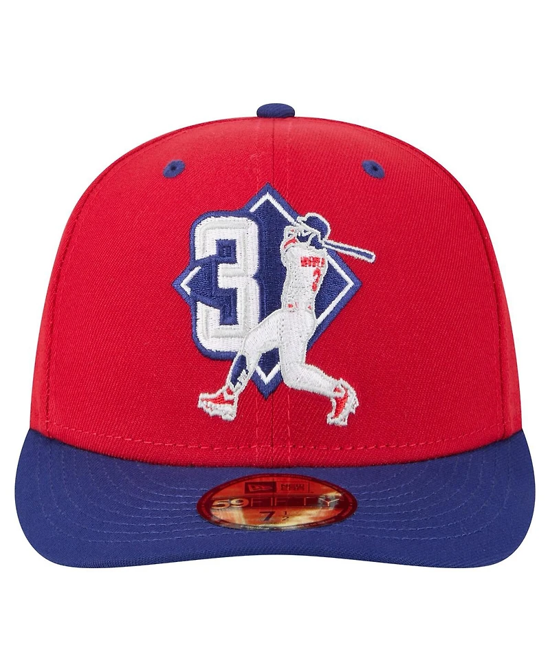 New Era Men's Bryce Harper Red Philadelphia Phillies 59FIFTY Fitted Hat