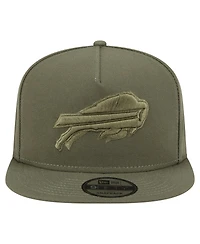 New Era Men's Olive Buffalo Bills Color Pack A-Frame 9FIFTY Snapback Hat