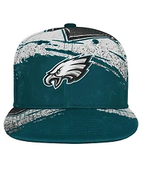Outerstuff Big Boys and Girls Midnight Green Philadelphia Eagles Make Noise Adjustable Hat