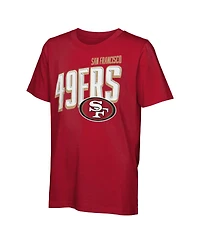 Outerstuff Big Boys and Girls San Francisco 49ers The Mix Combo T-Shirt Set