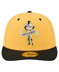 New Era Men's Roberto Clemente Gold Pittsburgh Pirates 59FIFTY Fitted Hat