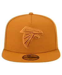New Era Men's Brown Atlanta Falcons Color Pack A-Frame 59FIFTY Fitted Hat