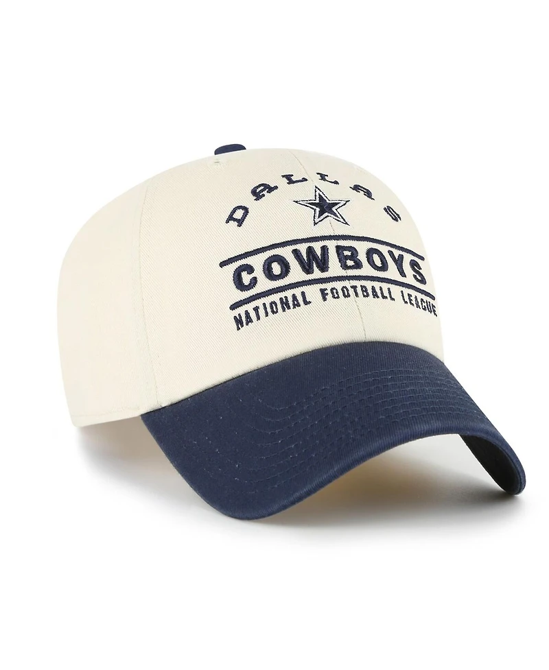 '47 Brand Men's Natural Dallas Cowboys Windham Clean Up Adjustable Hat