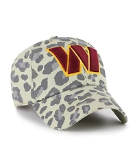 '47 Brand Women's Gray Washington Commanders Bagheera Clean Up Adjustable Hat