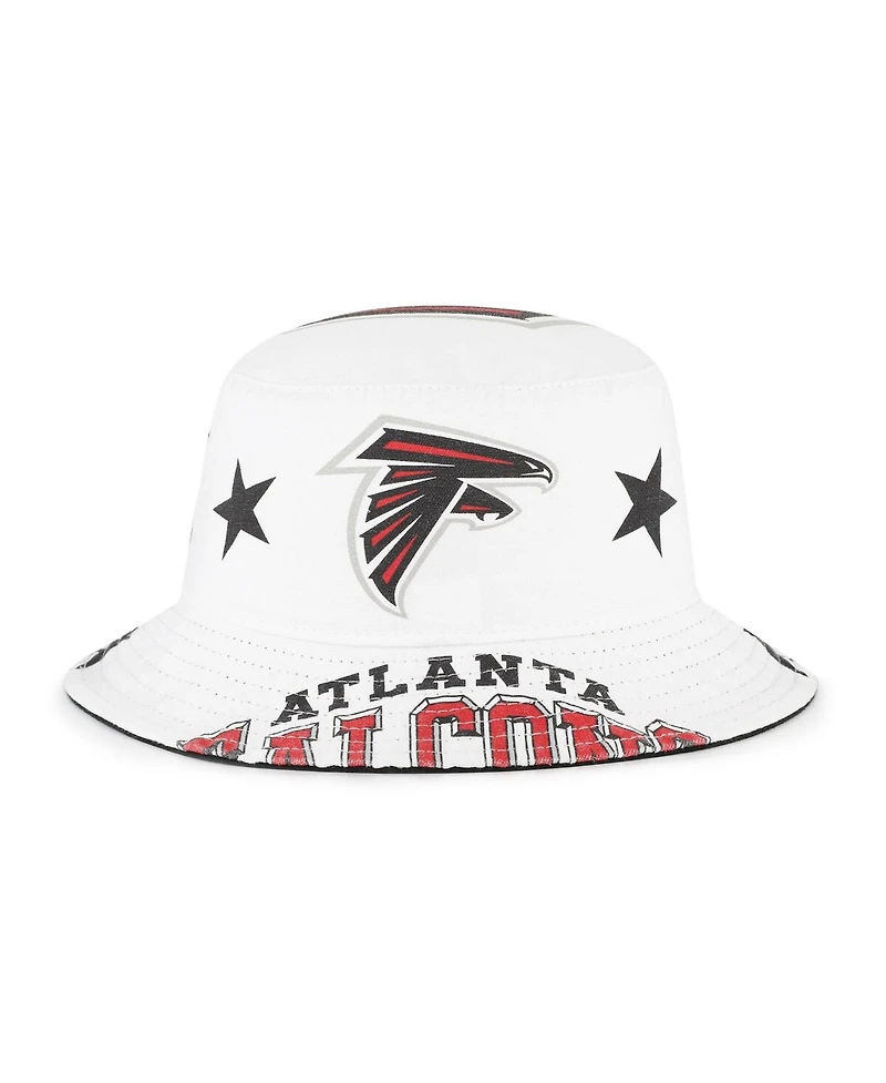 '47 Brand Women's White Atlanta Falcons Energize Bucket Hat