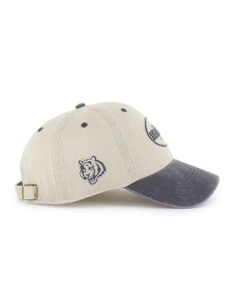 '47 Brand Men's Khaki Cincinnati Bengals Breaking Trail Clean Up Adjustable Hat