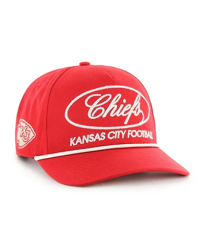 '47 Brand Men's Red Kansas City Chiefs Foundational Hitch Adjustable Hat