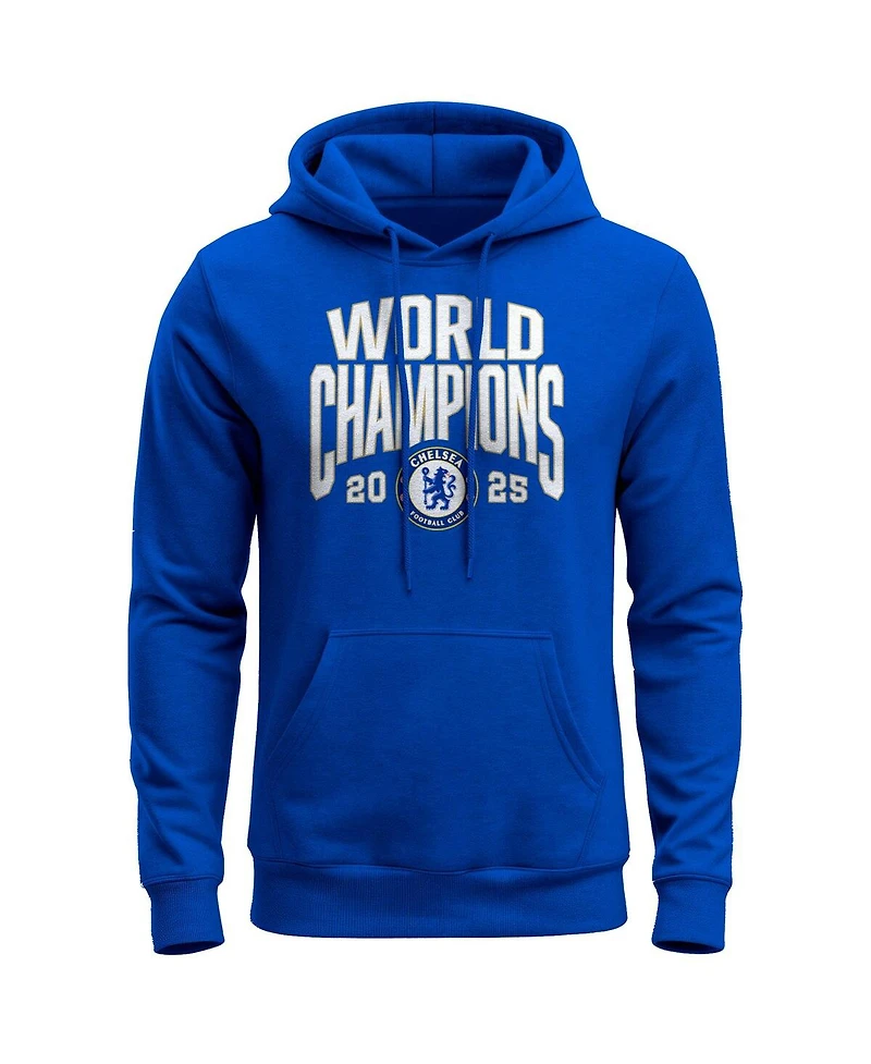 1863FC Men's Blue Chelsea 2025 World Champions Pullover Hoodie