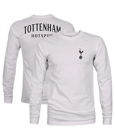 1863FC Men's Gray Tottenham Hotspur Back Team Arch Long Sleeve T-Shirt