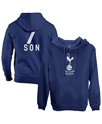 1863FC Men's Son Heung-Min Navy Tottenham Hotspur Player Fleece Pullover Hoodie