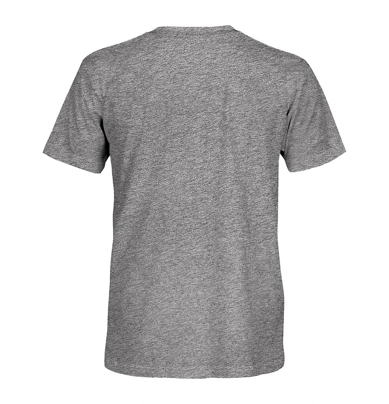 1863FC Men's Heather Gray Paris Saint-Germain Retro Color Badge Vintage Tri-Blend T-Shirt