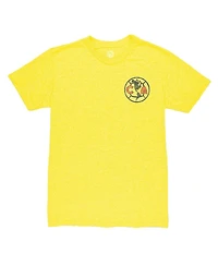 1863FC Men's Alvaro Fidalgo Yellow Club America Retro Player Name Number Tri-Blend T-Shirt