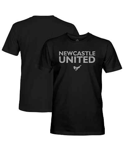 1863FC Men's Black Newcastle United Wordmark T-Shirt