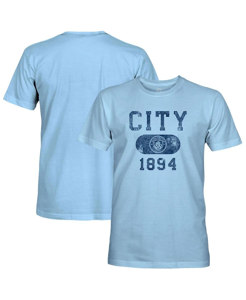 1863FC Men's Sky Blue Manchester City Bubble T-Shirt