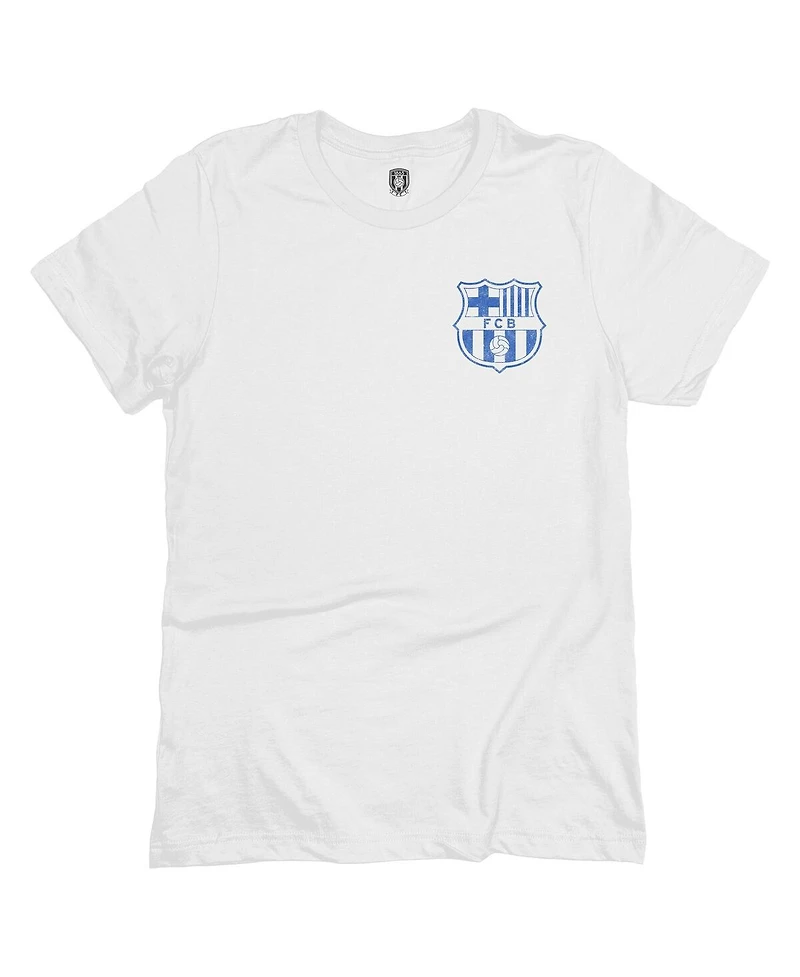 1863FC Men's Pedri White Barcelona Player T-Shirt