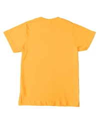 1863FC Big Boys and Girls Gold Wolverhampton Wanderers Color Badge T-Shirt