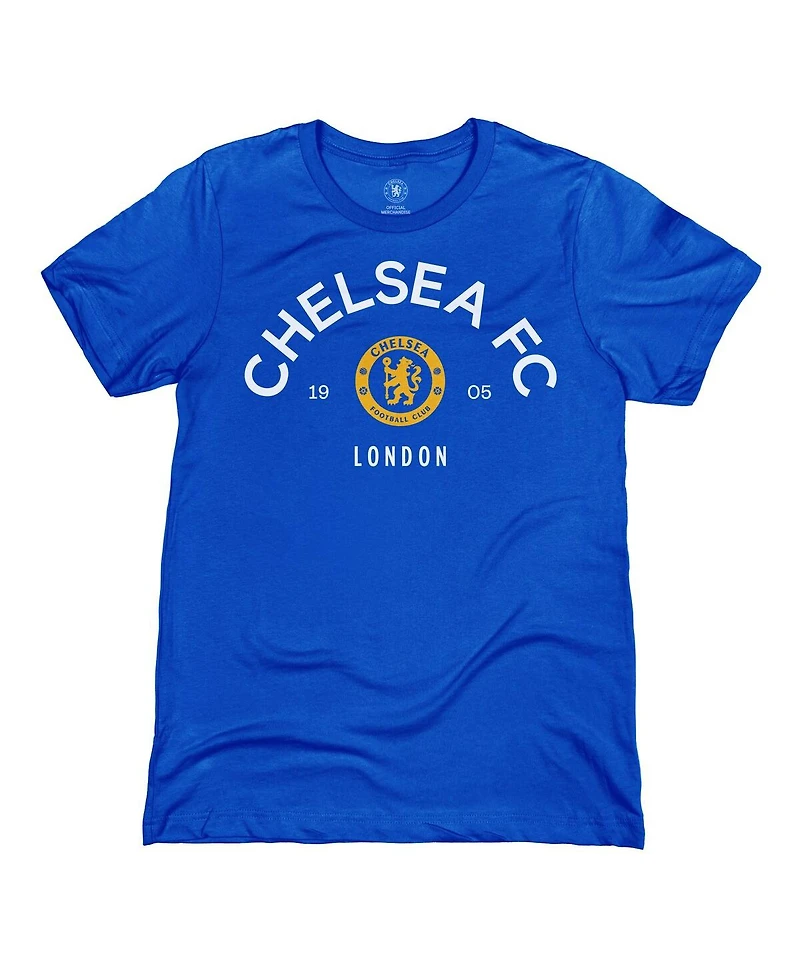 1863FC Men's Blue Chelsea Established Location Vintage T-Shirt