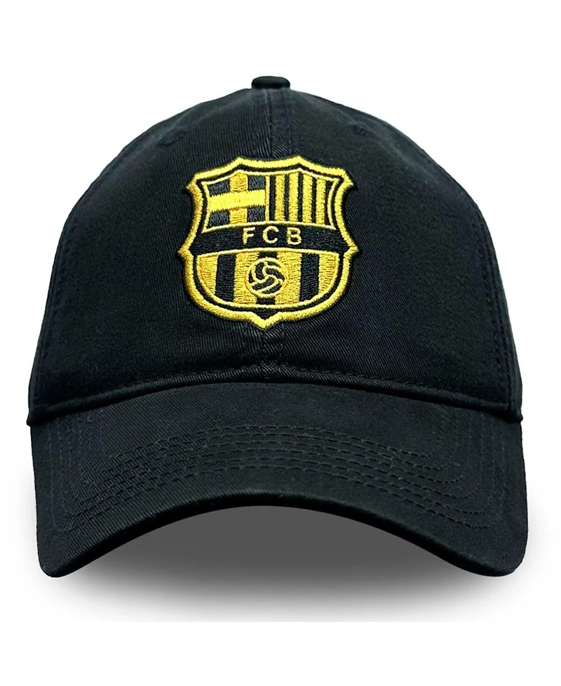 1863FC Men's Black Barcelona Classic Adjustable Hat