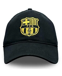 1863FC Men's Black Barcelona Classic Adjustable Hat