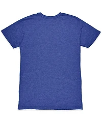 1863FC Men's Heather Royal Como 1907 Mono Crest Twisted Tri-Blend Slub T-Shirt