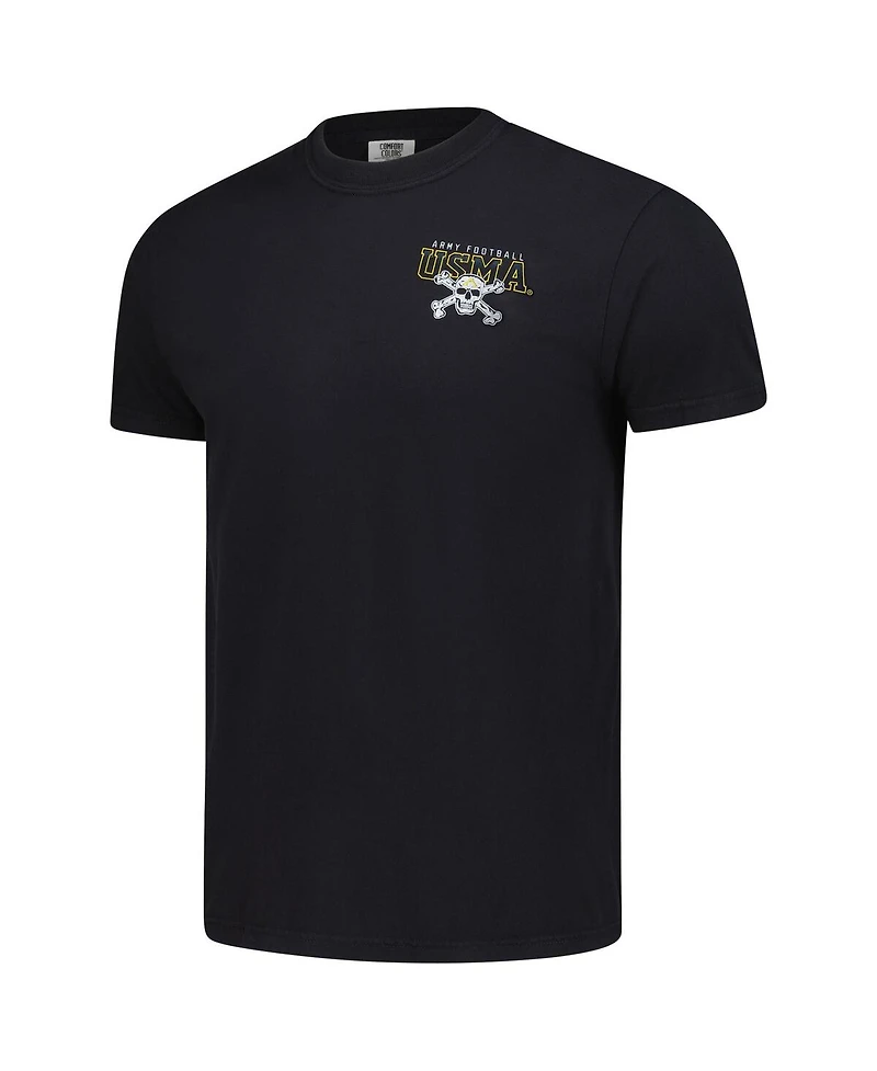 Image One Men's and Women's Black Army Knights Hyper Local Comfort Colors T-Shirt