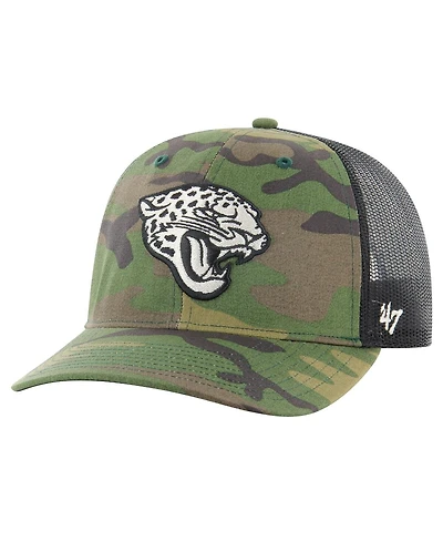 '47 Brand Men's Camo Jacksonville Jaguars Trucker Adjustable Hat