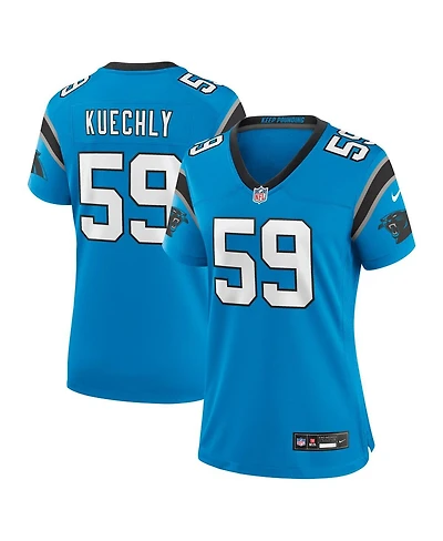Nike Women's Luke Kuechly Blue Carolina Panthers Retired Player Game Jersey