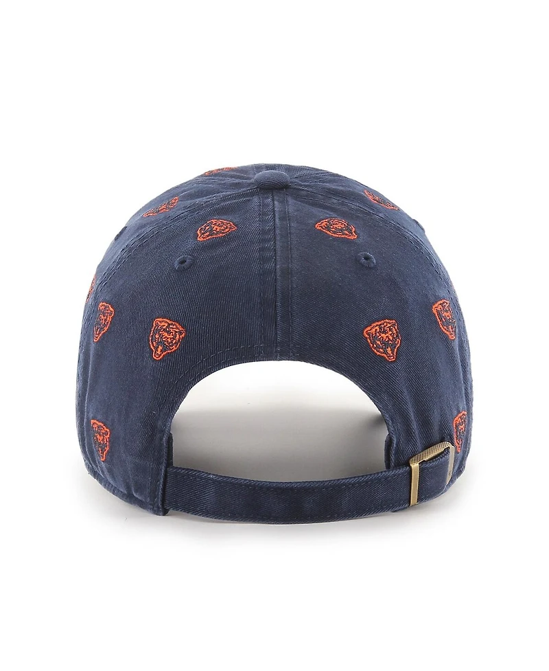 '47 Brand Men's and Women's Navy Chicago Bears Confetti Clean Up Adjustable Hat
