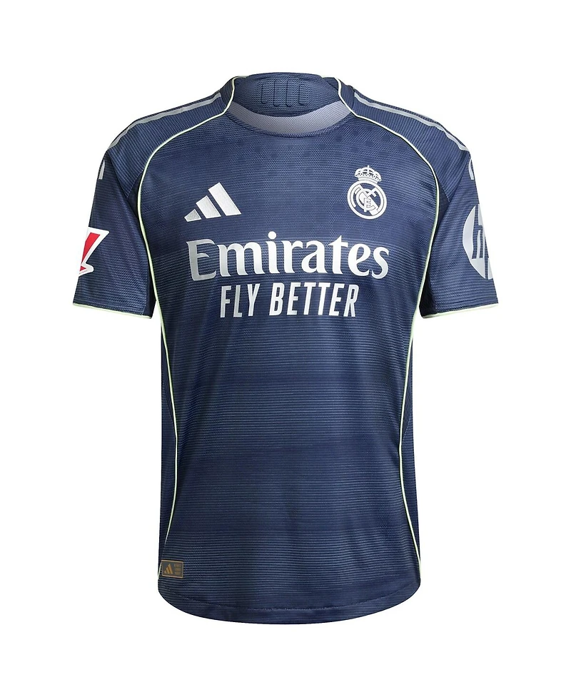Adidas Men's Kylian Mbappe Blue Real Madrid 2025/26 Away Authentic Player Jersey