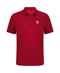 LevelWear Men's Red Usmnt Cobalt Polo Shirt