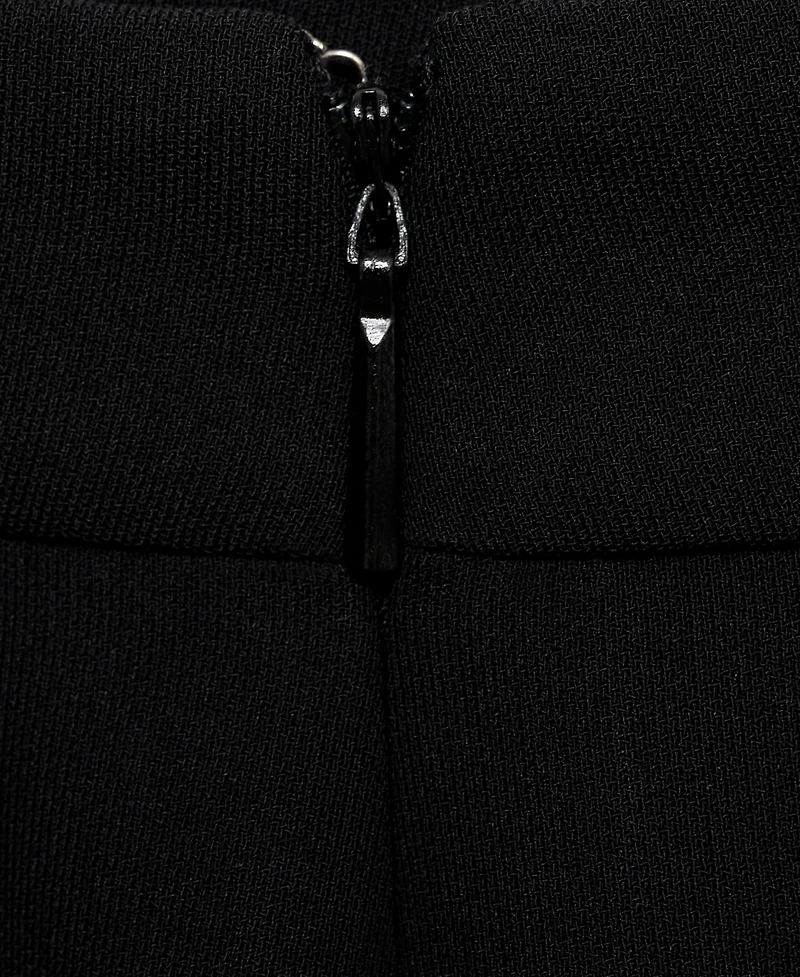 Mango Women's Straight Mid-Rise Suit Pants