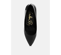Zaila Metallic Accent Block Heel Pumps Women