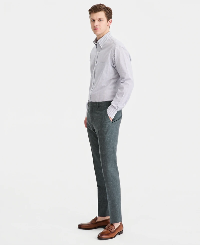 Tommy Hilfiger Mens Modern-Fit Wool Blend Suit Separate Pants