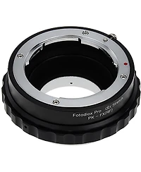 Fotodiox Dlx Series Pentax K Mount (Pk) Slr Lens to Fujifilm X-Series Mirrorless Camera Body Stretch Mount Adapter with Macro Focusing Helicoid and Ma