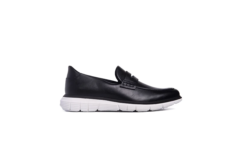 Marc Joseph New York Men's Empire Street Hands-Free Slip On Technology Lightweight Penny Loafers
