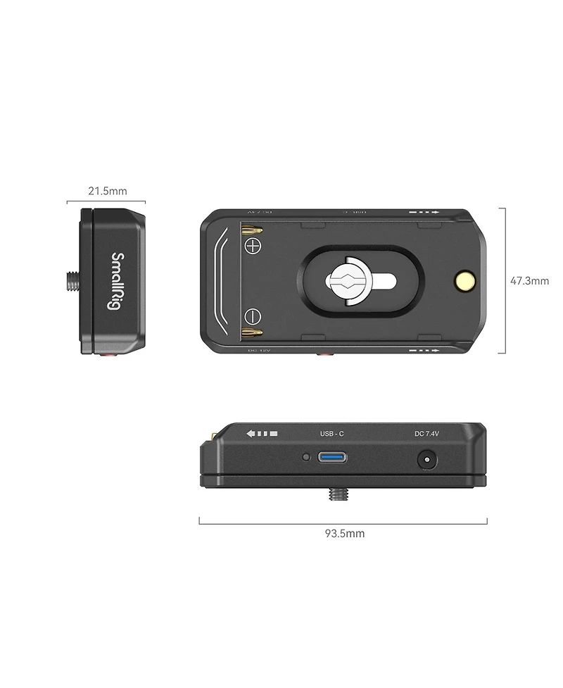 SmallRig Advanced Edition Np-f Battery Adapter Plate