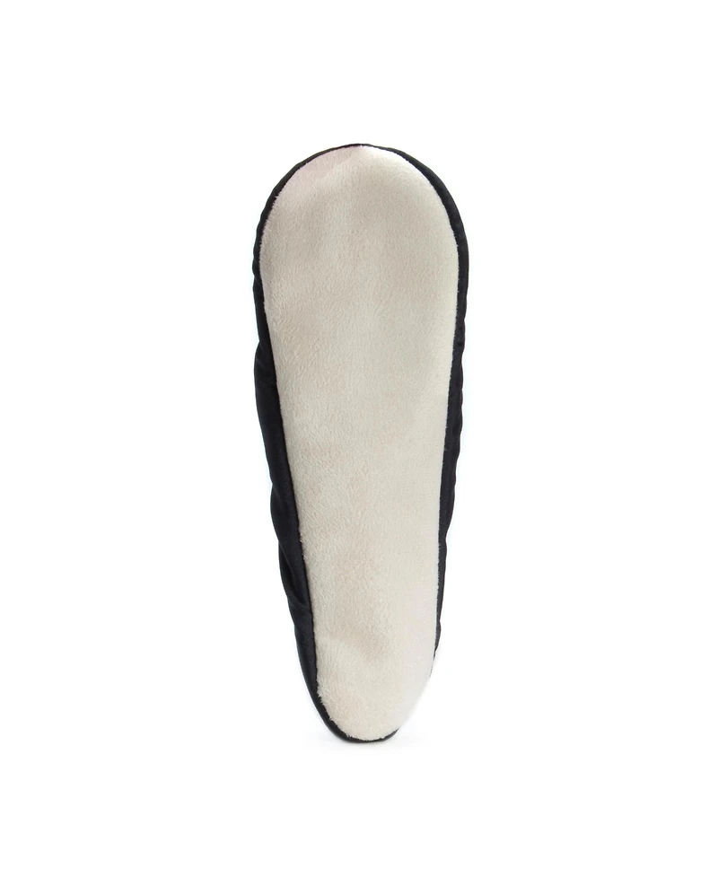 Muk Luks Women's Stretch Satin Ballerina Slippers