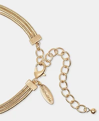 Style & Co Pave Multirow Circle Pendant Necklace, 18" + 3" extender, Macy's Exclusive