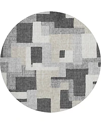 Dalyn Portico Washable PO3 8'x8' Round Area Rug