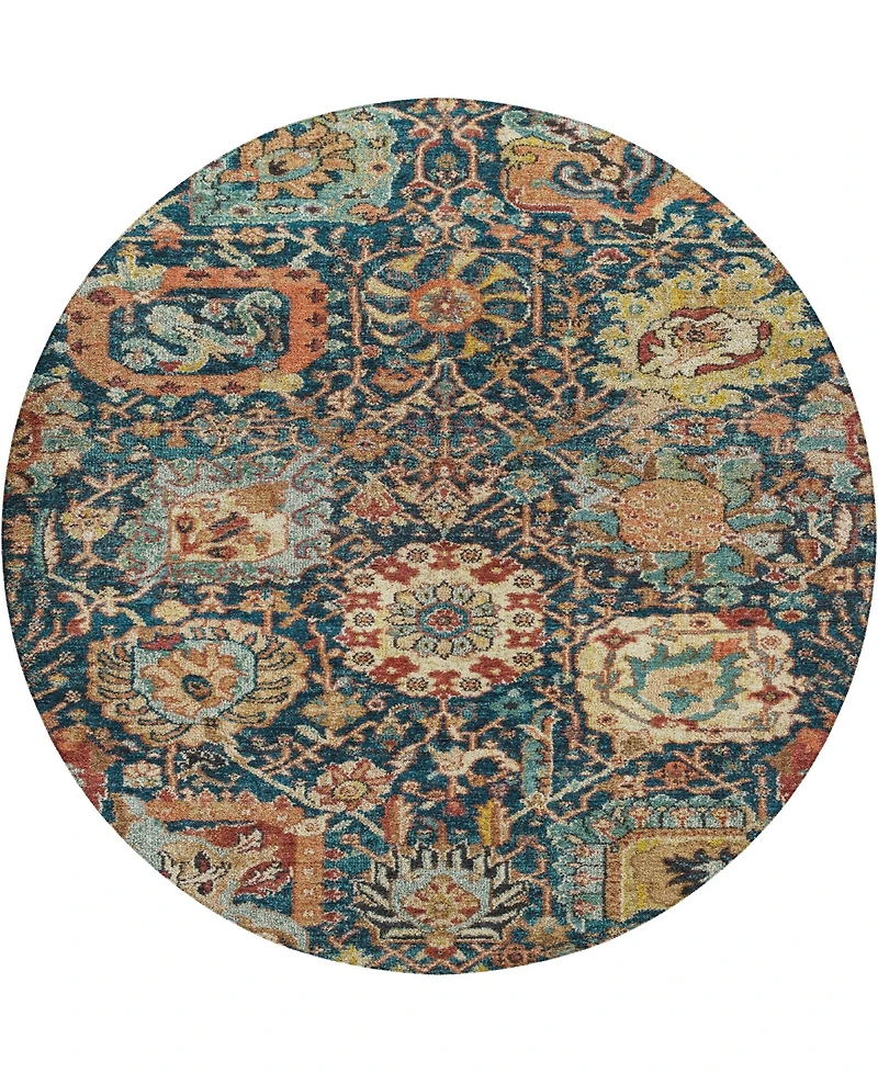 Dalyn Tabrook Washable TB10 8'x8' Round Area Rug