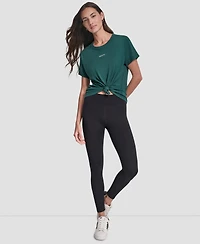 Dkny Women's Studded-Logo T-Shirt