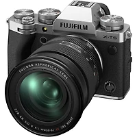Fujifilm X-T5 Mirrorless Camera with Xf 16-80mm f/4.0 R Ois Wr Lens, Silver