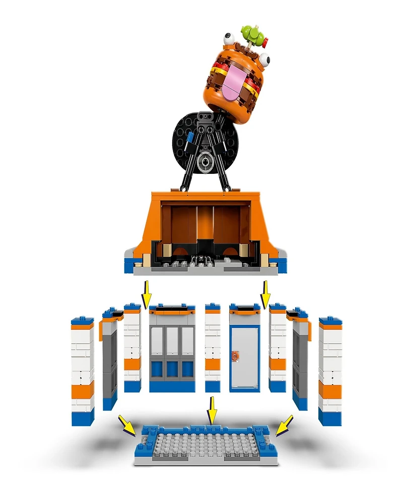 Lego Fortnite Durrr Burger Restaurant Kids Toy 77076, 546 Pieces