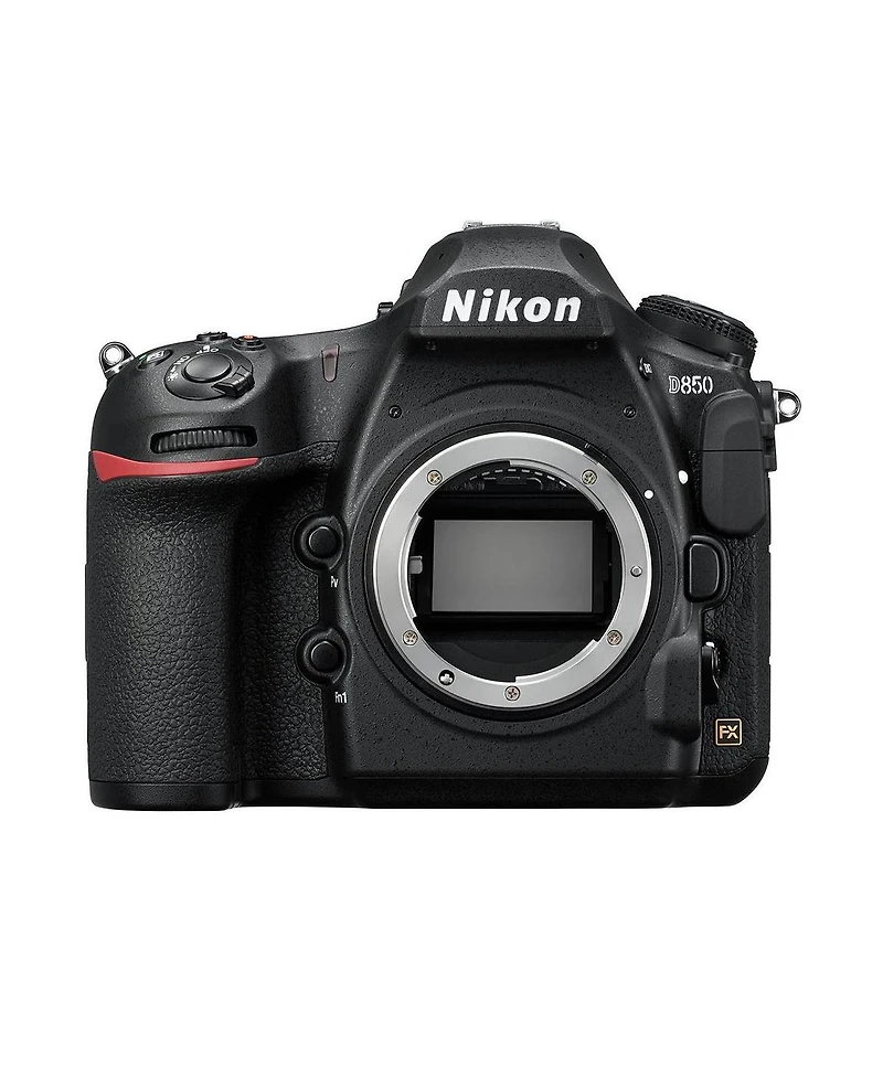 Nikon D850 Dslr Camera, Bundle with 24-70mm f/2.8E Ed Af-s Nikkor Vr Lens, Zoom Li-on X R2 Ttl On-Camera Flash