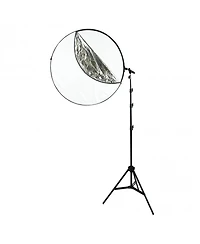 Westcott Photo Basics 40" 5-in-1 Collapsible Reflector Kit with Case, Reflector Holder Arm & Stand