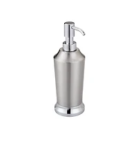 iDesign Brushed Stainless Steel Soap Dispenser - Split Finish