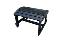 Jiallo White Adirondack Pine Ottoman